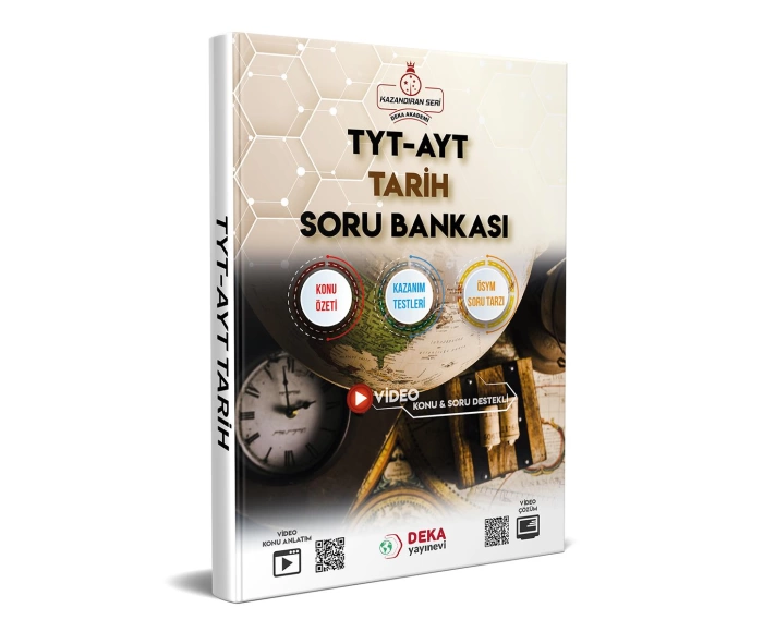 Deka Akademi 2022 Tyt Ayt Tarih Konu Özetli Soru Bankası