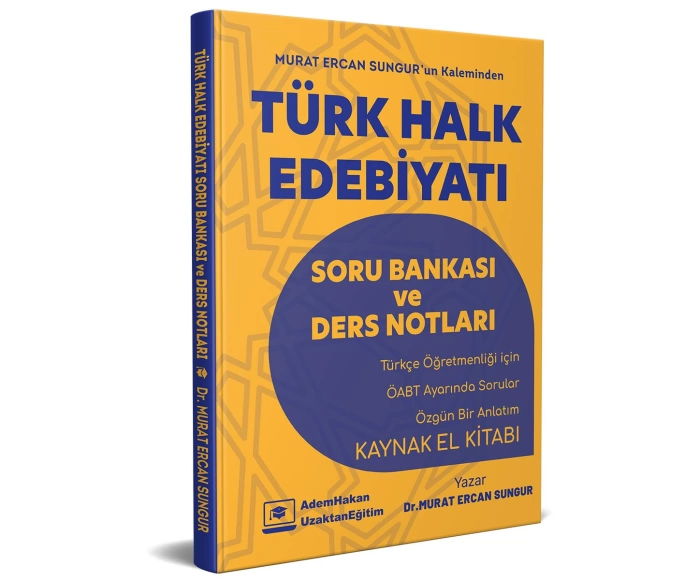 Adem Hakan Uzem 2022 Öabt Türkçe Türk Halk Edebiyatı Soru Bankası ve Ders Notları