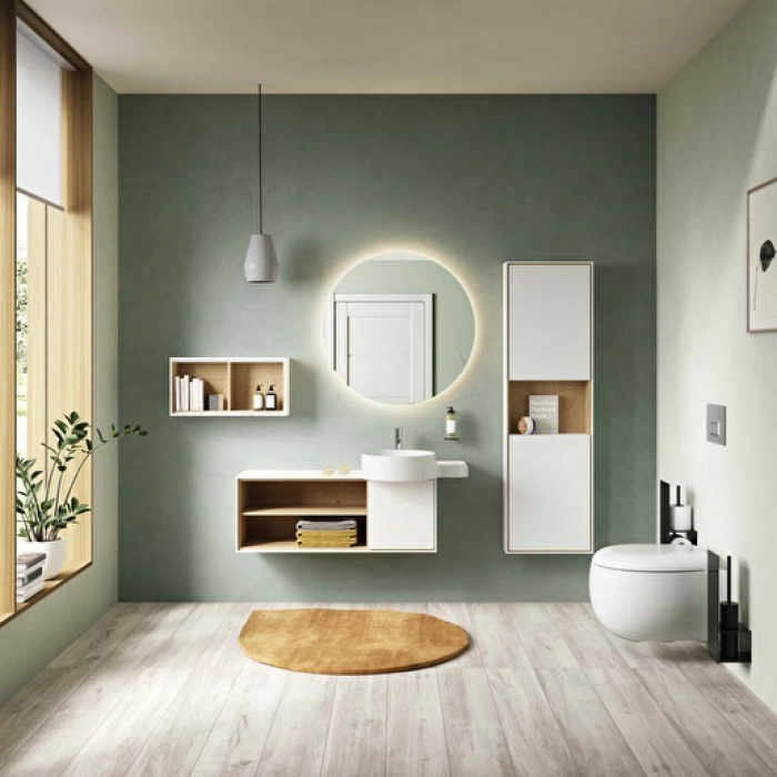 VitrA Memoria 5885B403-0559 Rim-ex Asma Klozet - Beyaz VC