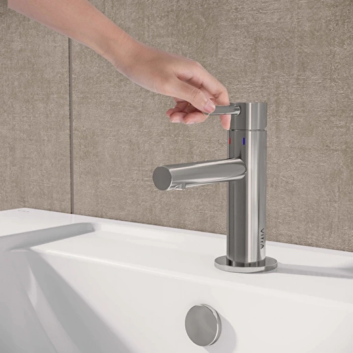 VitrA Origin A42555 Lavabo Bataryası, Kısa, Krom