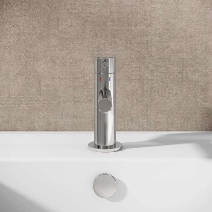 VitrA Origin A42555 Lavabo Bataryası, Kısa, Krom