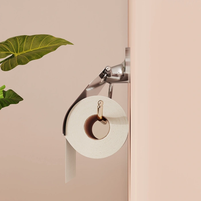 VitrA Marin A44945 Tuvalet Kağıtlığı, Kapaklı