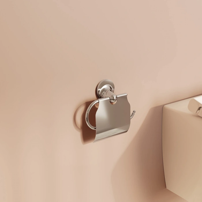 VitrA Marin A44945 Tuvalet Kağıtlığı, Kapaklı