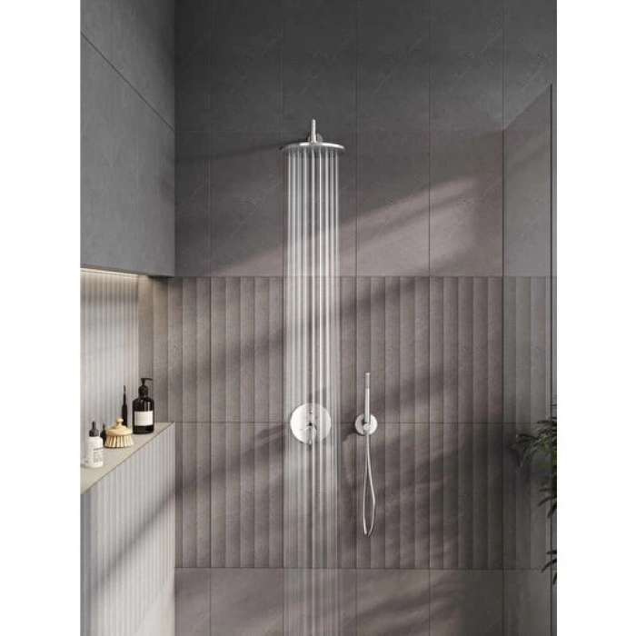 VitrA A45652 Duş Başlığı Dirseği Uzun Duvardan Krom