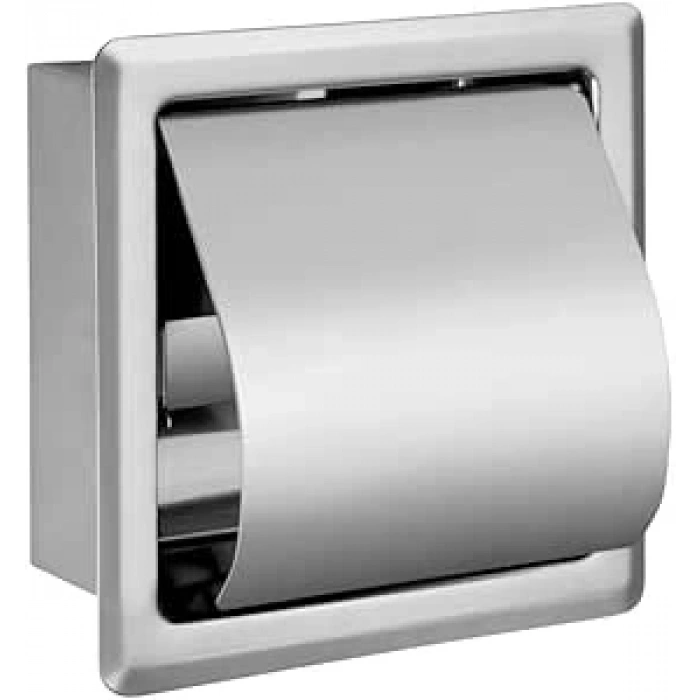 VitrA Arkitekta A44415 Ankastre Tuvalet Kağıtlığı, Tekli, Kapaklı