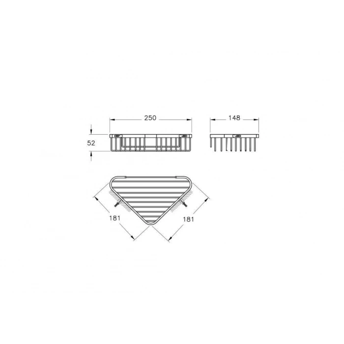 VitrA Base 100 A44162 Süngerlik, Tekli