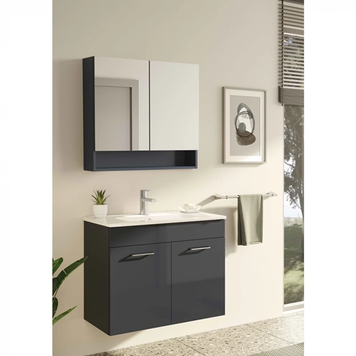 VitrA Base 800 A44083 Uzun Havluluk, Krom