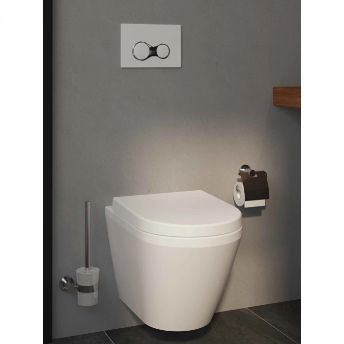 VitrA Ilia A44384 Tuvalet Fırçalığı, Krom