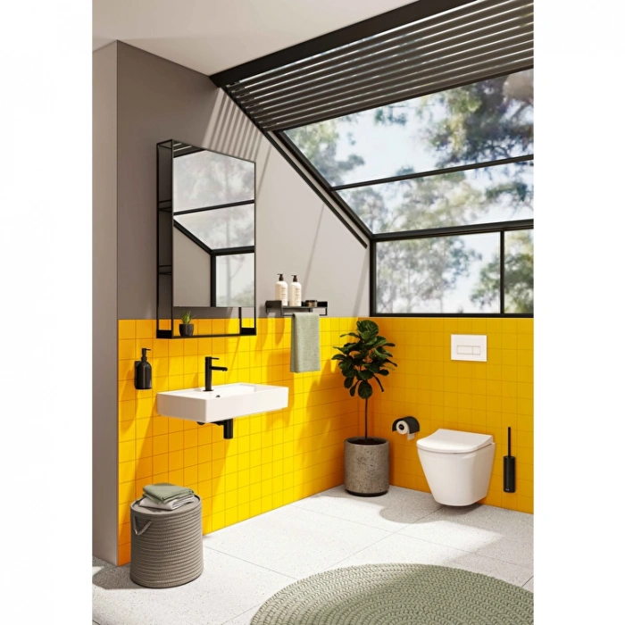 VitrA Integra 7040L003-0090 Asma Klozet Rim-ex, Gizli Montajlı, 55 cm Beyaz