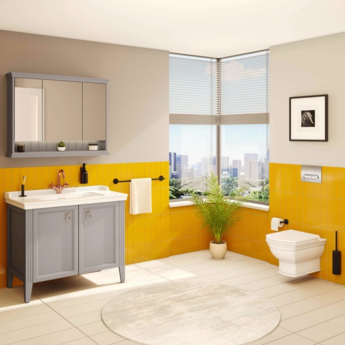 VitrA Juno A4086226 Lavabo Bataryası, Bakır