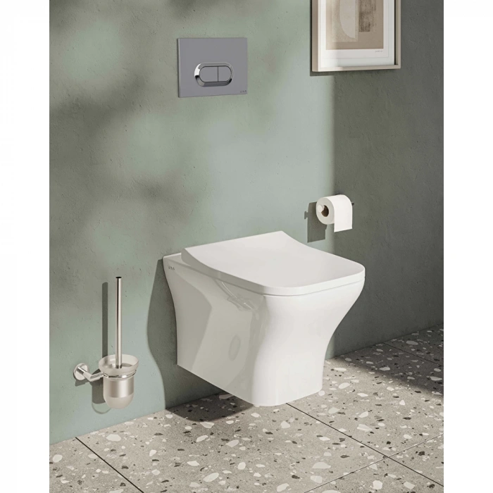 VitrA Minimax A44790 Tuvalet Fırçalığı, Krom