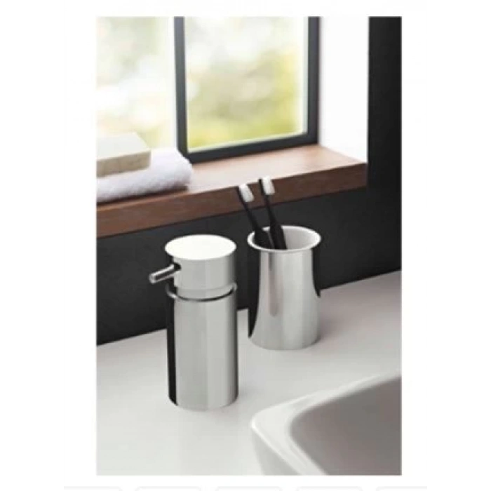 VitrA Nest Trendy A44616 Sıvı Sabunluk, Krom, Tezgah Üzeri