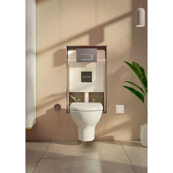 VitrA Origin A41458 Ankastre Stop Valf, Krom ( Sıva Üstü Grubu )