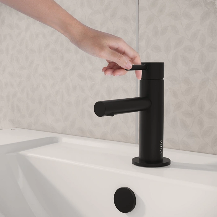 VitrA Origin A4255536  Lavabo Bataryası Kısa Mat Siyah