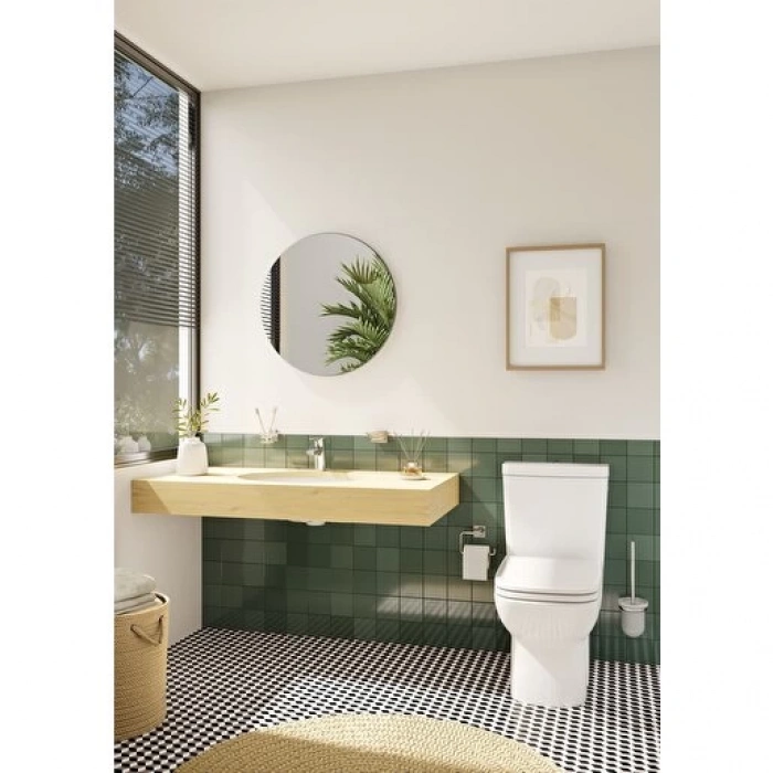 VitrA S20 6069B003-0012 Tezgah Altı Lavabo, 52 cm, Beyaz