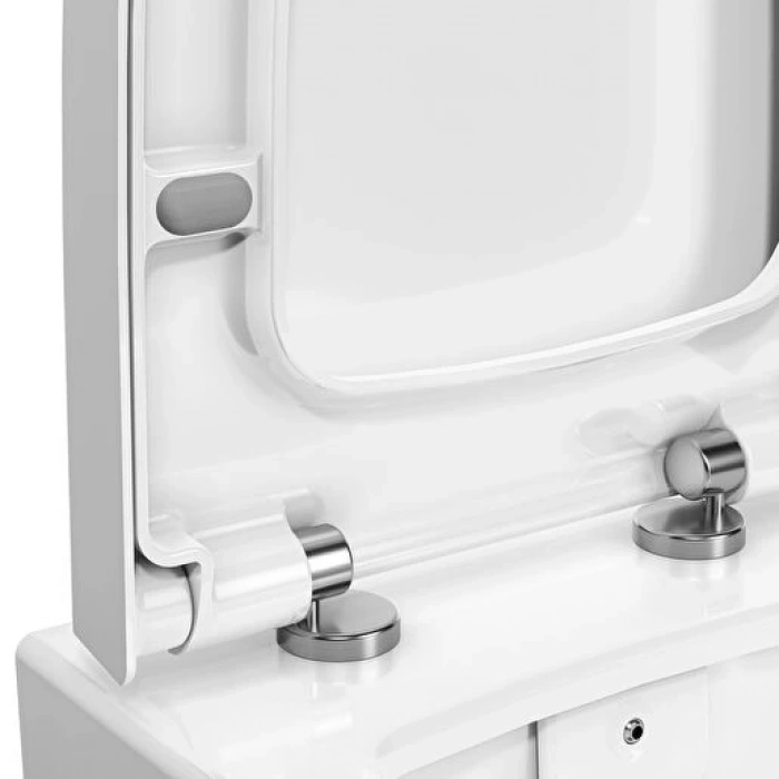 VitrA Sento 120-003-009 Slim Soft Klozet Kapağı, DP, Beyaz