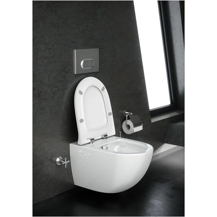 VitrA Sento 7748B003-0559 Rim-ex Asma Klozet, 54 cm, Beyaz