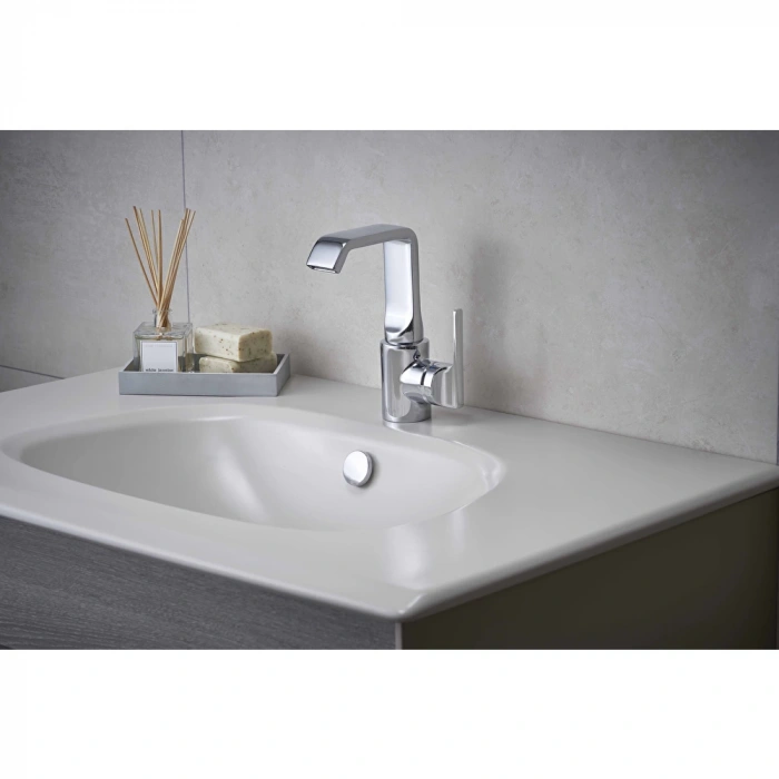 VitrA Suit U A42469 Lavabo Bataryası (Yüksek),Krom