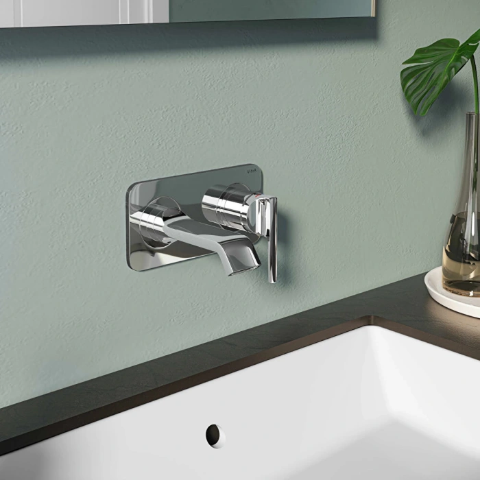 VitrA Suit U A42487 Ankastre Lavabo Bataryası, Krom