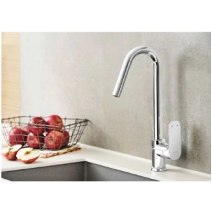 VitrA X-Line A42115 Eviye Bataryası, Krom