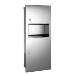 VitrA Arkitekta A44970 Kağıt Havluluk ve Çöp Kovası