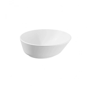 VitrA Geo 7421B001-0016 Çanak Lavabo Yuvarlak, Kompakt, 40x38 Cm Mat Beyaz