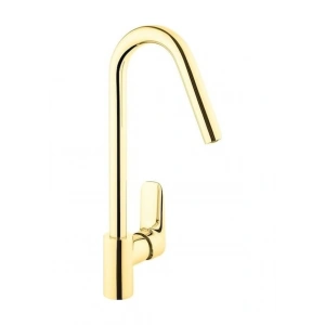 VitrA Idealıne X-Lıne A4211523 Eviye Bataryası, Altın