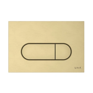 VitrA Root Round 740-2225 Kumanda Paneli, Fırçalı Altın