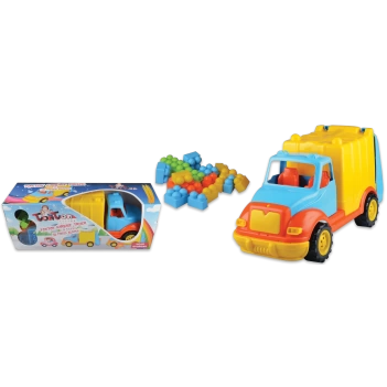 Magic Blocks Çöp Kamyonu 43 cm & 38 Parça Bloklar