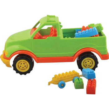 TonTon Pick-up (43 cm) Bloklu 36 Parça