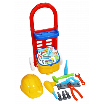 Smart Tools Servis Arabası Tamir Seti 17 Parça 57 cm