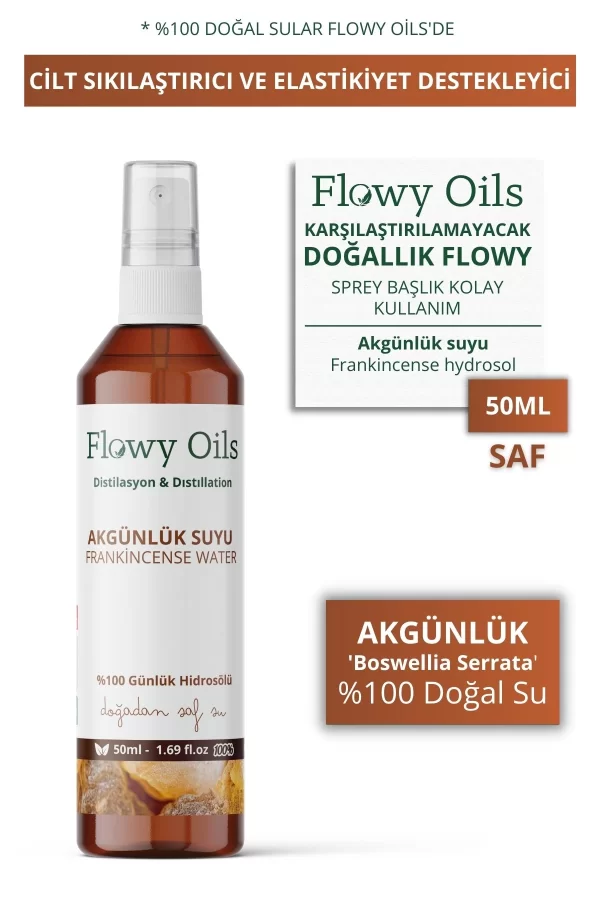 Toptan Akgünlük Suyu %100 Tam Saf Doğal Yağlı Distilasyon Hidrosöl Suyu Tonik Frankincense Hydrosol Tonic