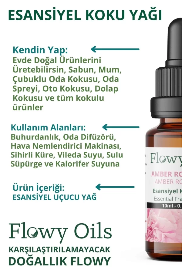 Toptan Amber Romantik Saf Esansiyel Uçucu Koku Yağı Esans Buhurdanlık Yağı Difüzör Esansı Fragrance 10ml