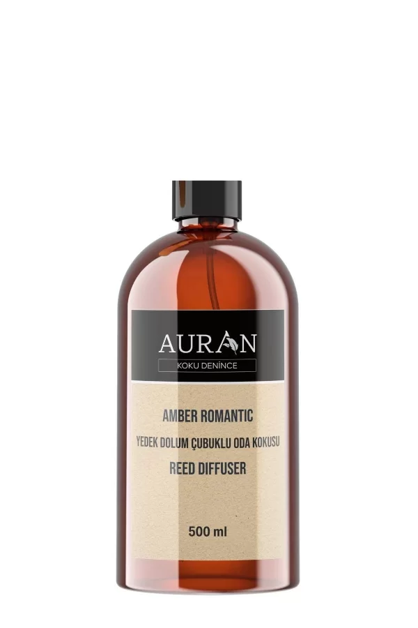 Toptan Amber Romantik Yedek Çubuklu Oda ve Ortam Kokusu Esansı Yedek Dolum Şişe Amber Romantic Refill