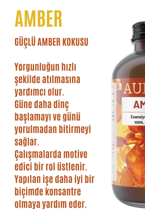 Toptan Amber Saf Esansiyel Uçucu Koku Yağı