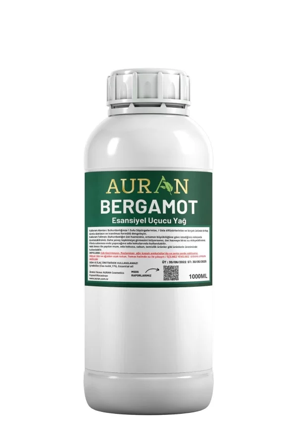 Toptan Bergamot Saf Esansiyel Uçucu Koku Yağı