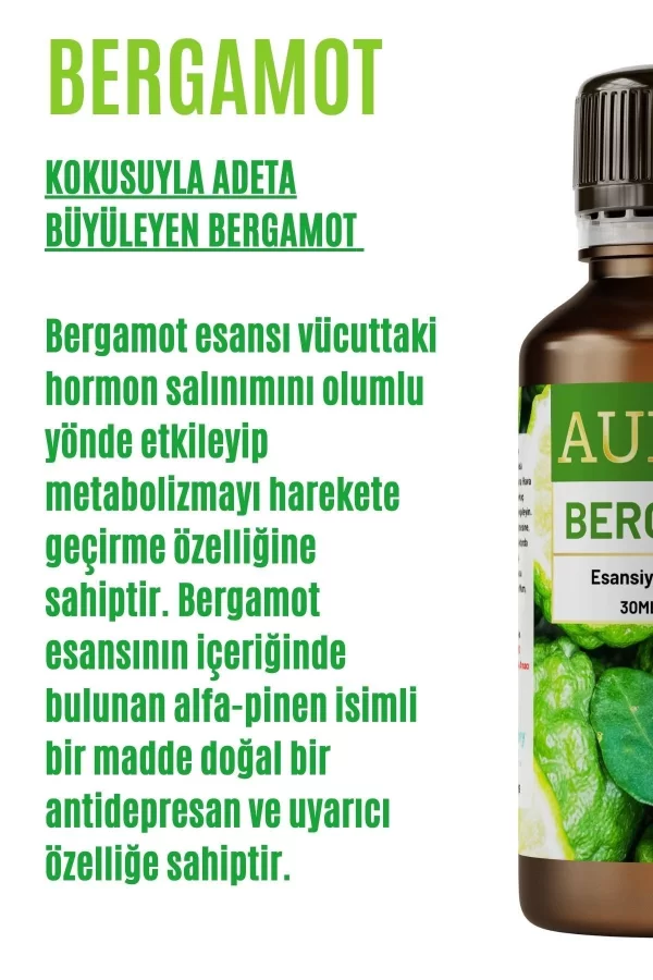 Toptan Bergamot Saf Esansiyel Uçucu Koku Yağı