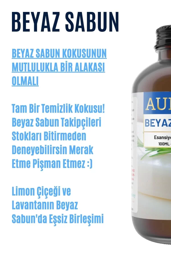 Toptan Beyaz Sabun Saf Esansiyel Uçucu Koku Yağı