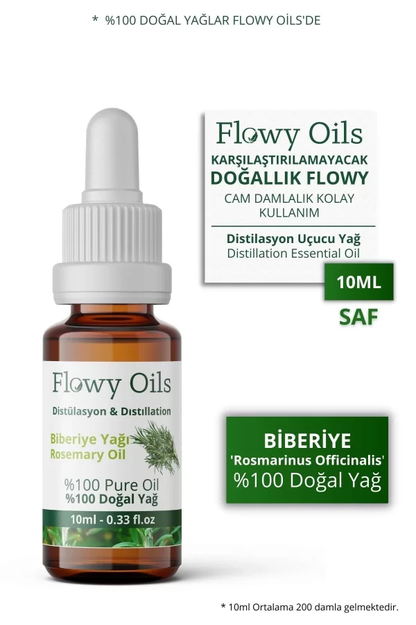 Toptan Biberiye Yağı %100 Doğal Bitkisel Uçucu Yağ Rosemary Oil 10ml