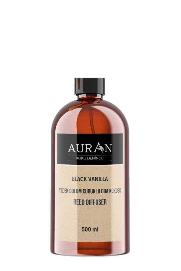 Toptan Black Vanilla Yedek Çubuklu Oda ve Ortam Kokusu Esansı Yedek Dolum Şişe Amber Romantic Refill