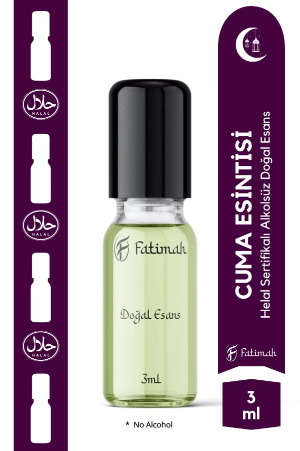 Toptan Cuma Esintisi Doğal Esans Alkolsüz Esans Esansiyel yağ Roll On Esans Natural Essence 3ml