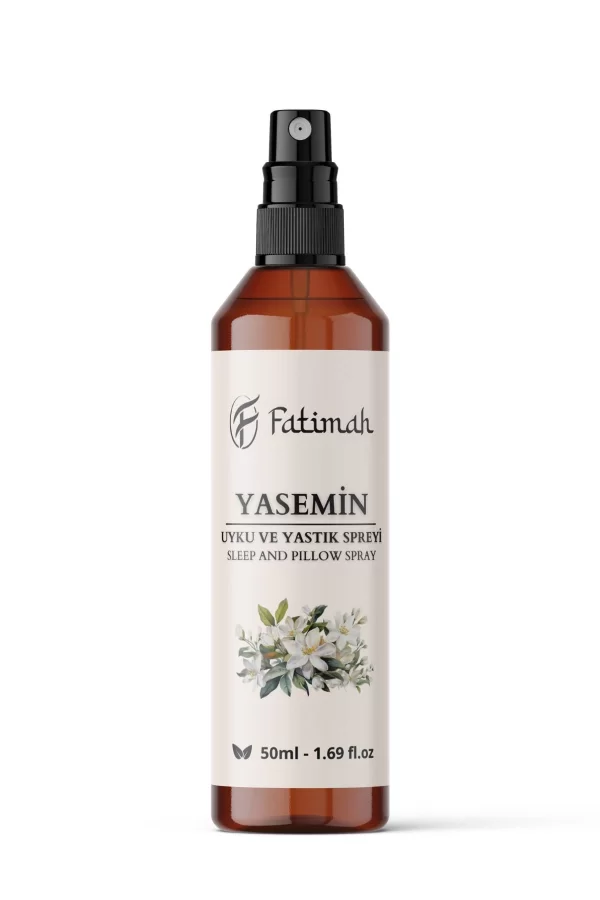 Toptan Doğal Yasemin Kokulu Alkolsüz Uyku ve Yastık Spreyi Natural Sleep And Pıllow Spray 50 ml