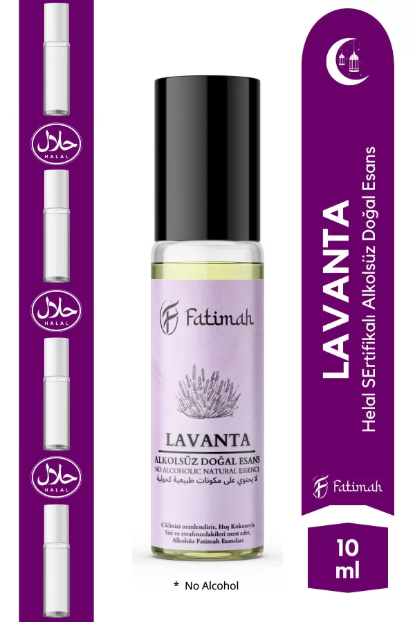 Toptan Lavanta Kokusu Doğal Esans Alkolsüz Esans Esansiyel Yağ Roll On Esans Natural Essence 10ml