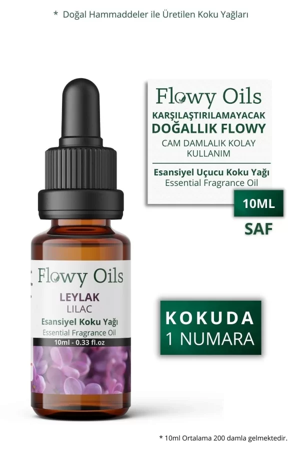 Toptan Leylak Saf Esansiyel Uçucu Koku Yağı Esans Buhurdanlık Yağı Difüzör Esansı Fragrance Oil 10 ml