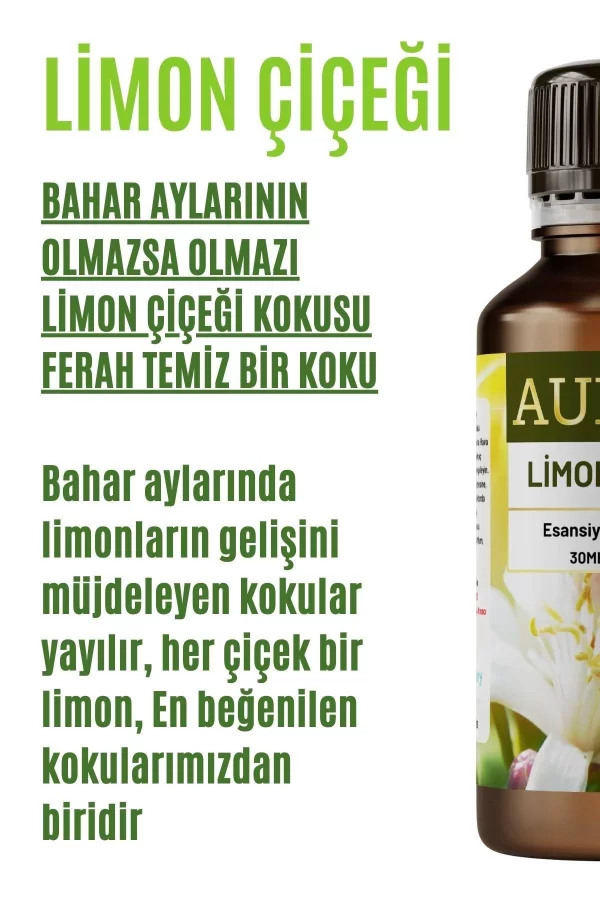 Toptan Limon Çiçeği Saf Esansiyel Uçucu Koku Yağı