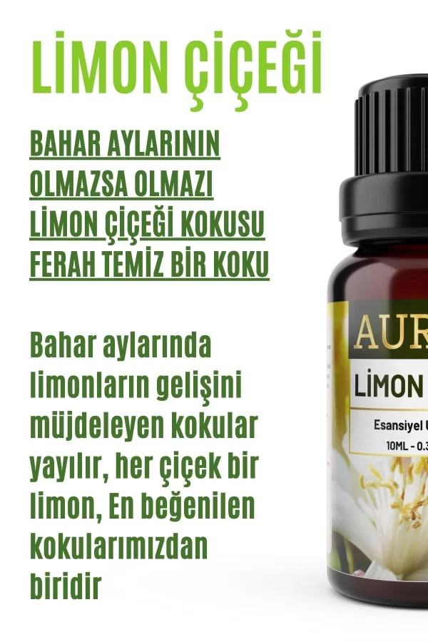 Toptan Limon Çiçeği Saf Esansiyel Uçucu Koku Yağı