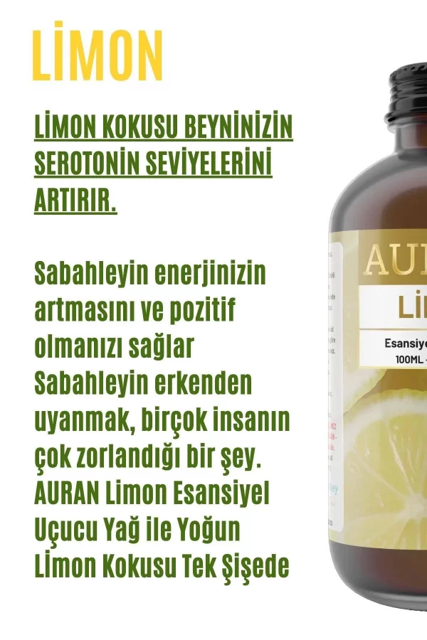 Toptan Limon Saf Esansiyel Uçucu Koku Yağı