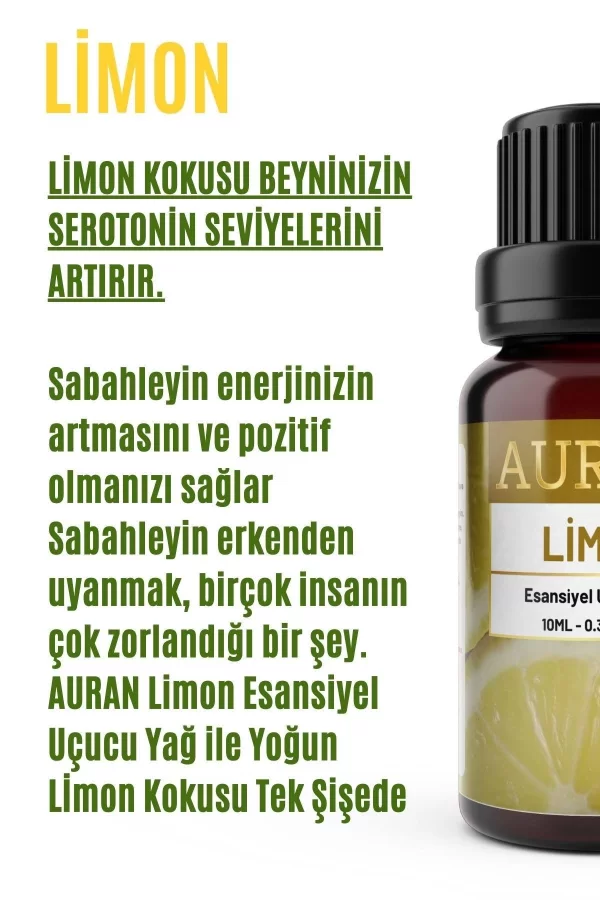 Toptan Limon Saf Esansiyel Uçucu Koku Yağı