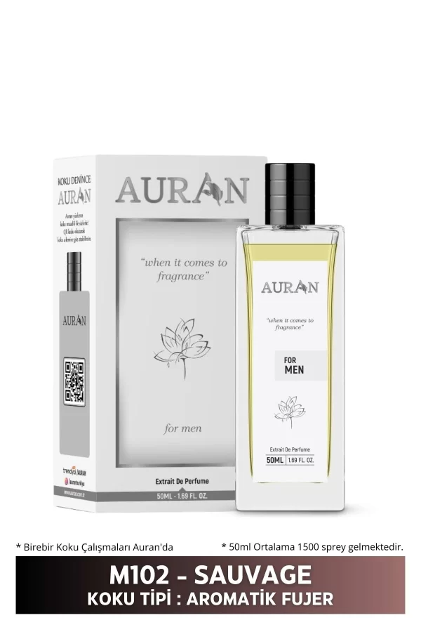 Toptan M102 - Sauvage Erkek Parfüm AROMATİK FUJER 50ml