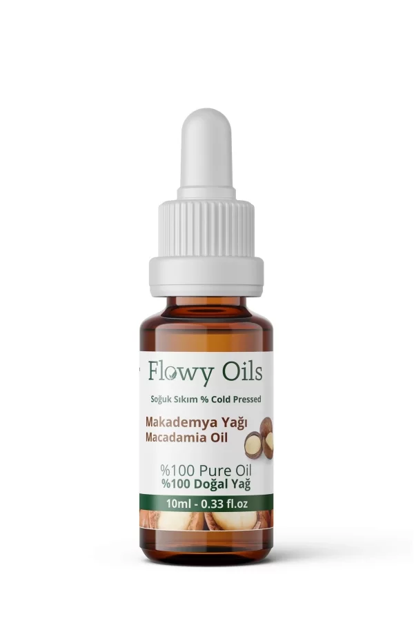 Toptan Makademya Yağı %100 Doğal Bitkisel Sabit Yağ Macadamia Oil 10ml